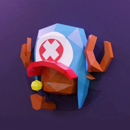 Chopper 3D Anime Origami DIY Art