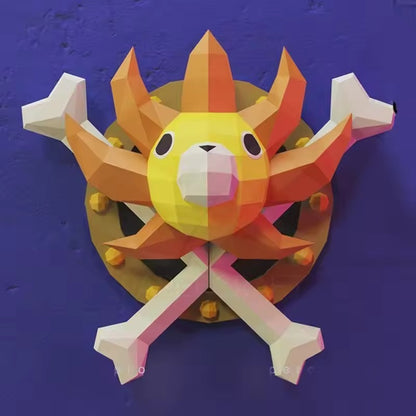 Thousand Sunny 3D Anime Origami DIY Art