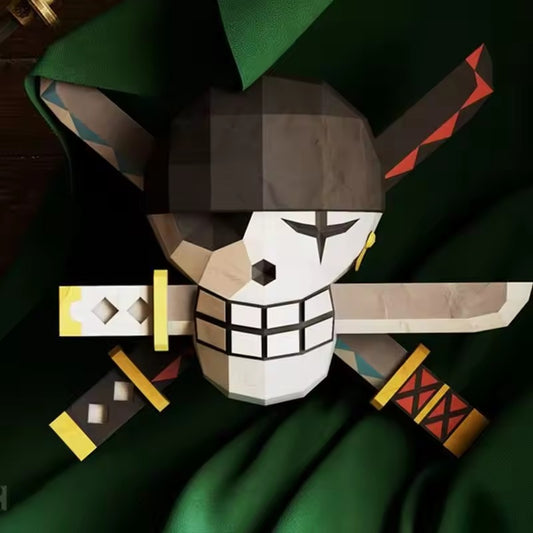 Zoro 3D Anime Origami DIY Art