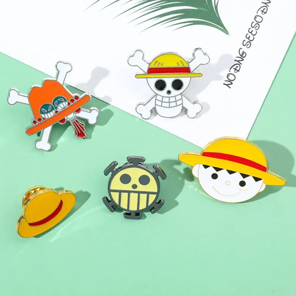 Straw Hat Pirates Anime Pin