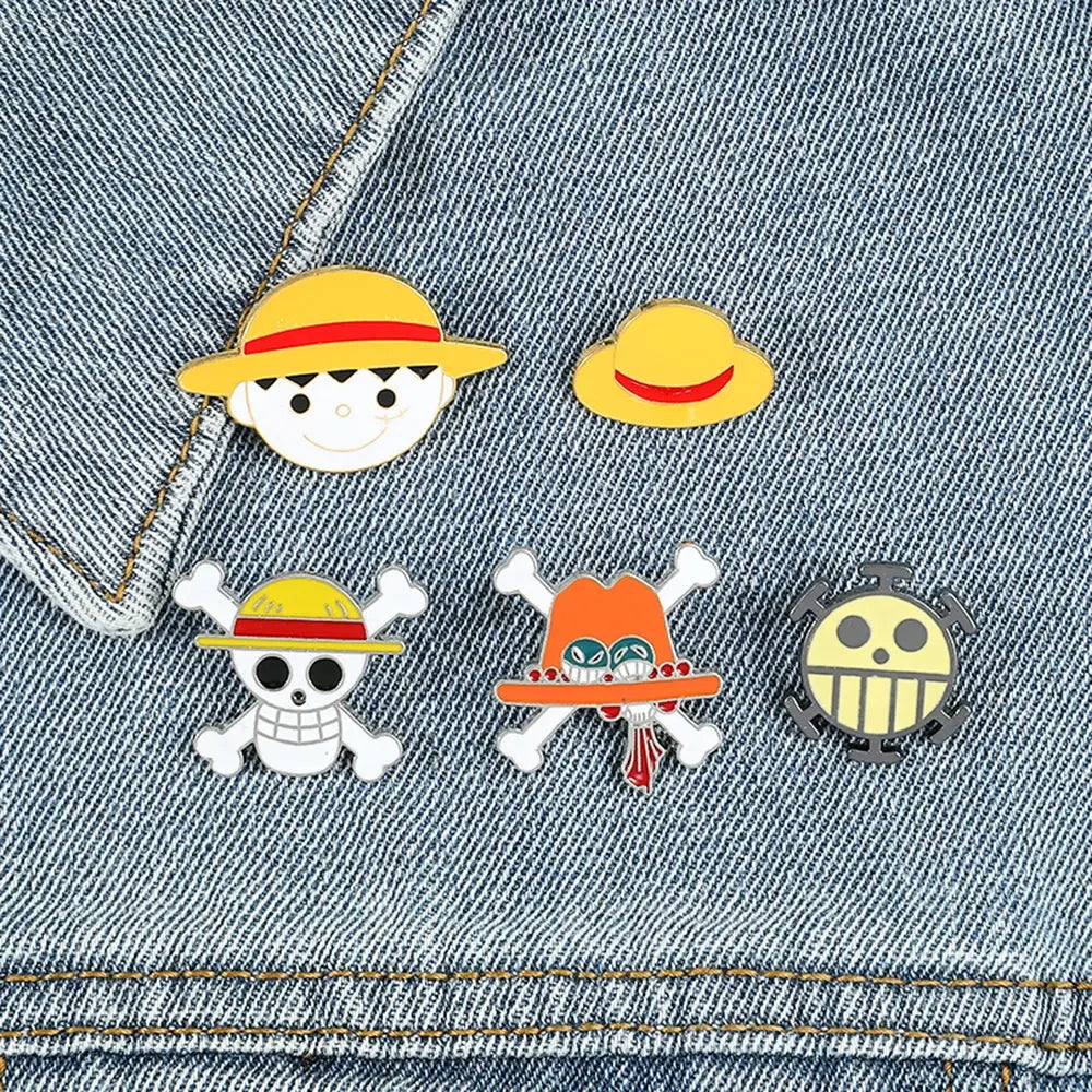 Ace Hat Anime Pin