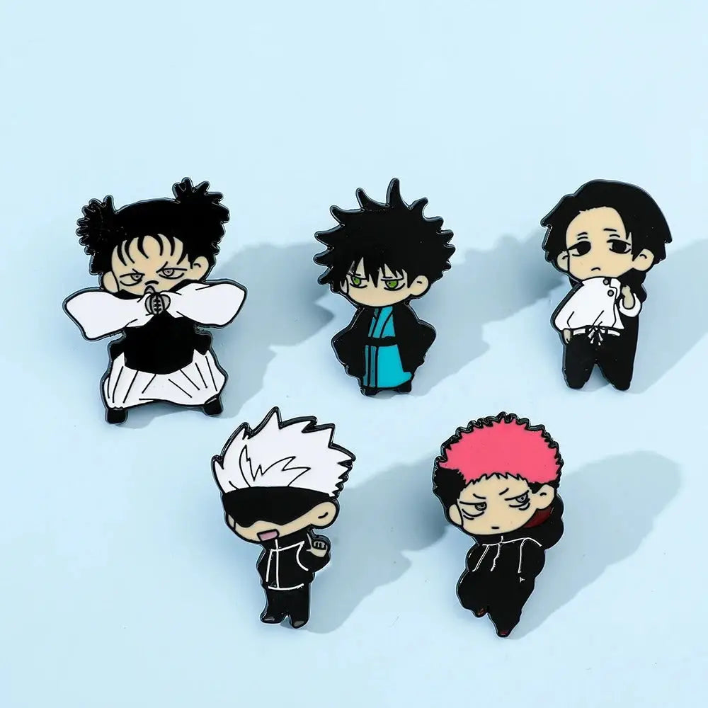 Chibi Pin Merch Chibi JJK Anime Pins Set – 🈹 JAPAN BOX