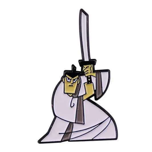 Samurai Jack Enamel Pin