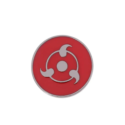 Sharingan Symbol Anime Pin