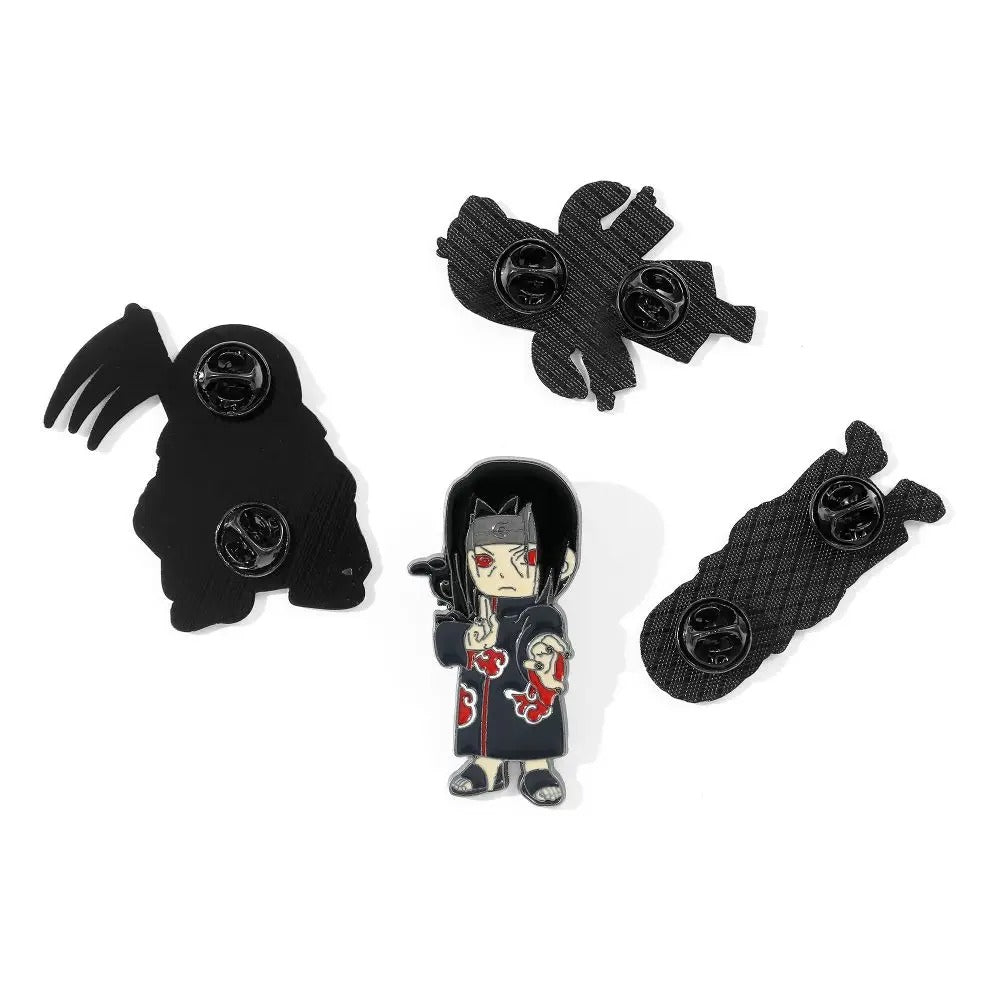 Akatsuki Clan Anime Pins Set