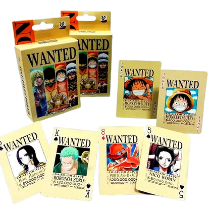 Wanted Pirates Playing Cards