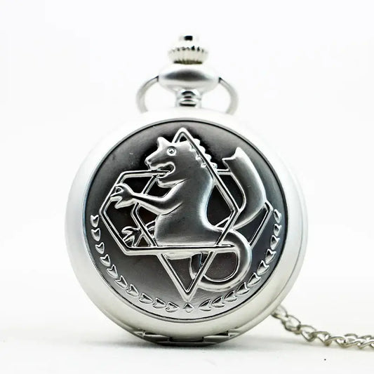 Orologio da tasca anime con sigillo dell&#39;alchimista