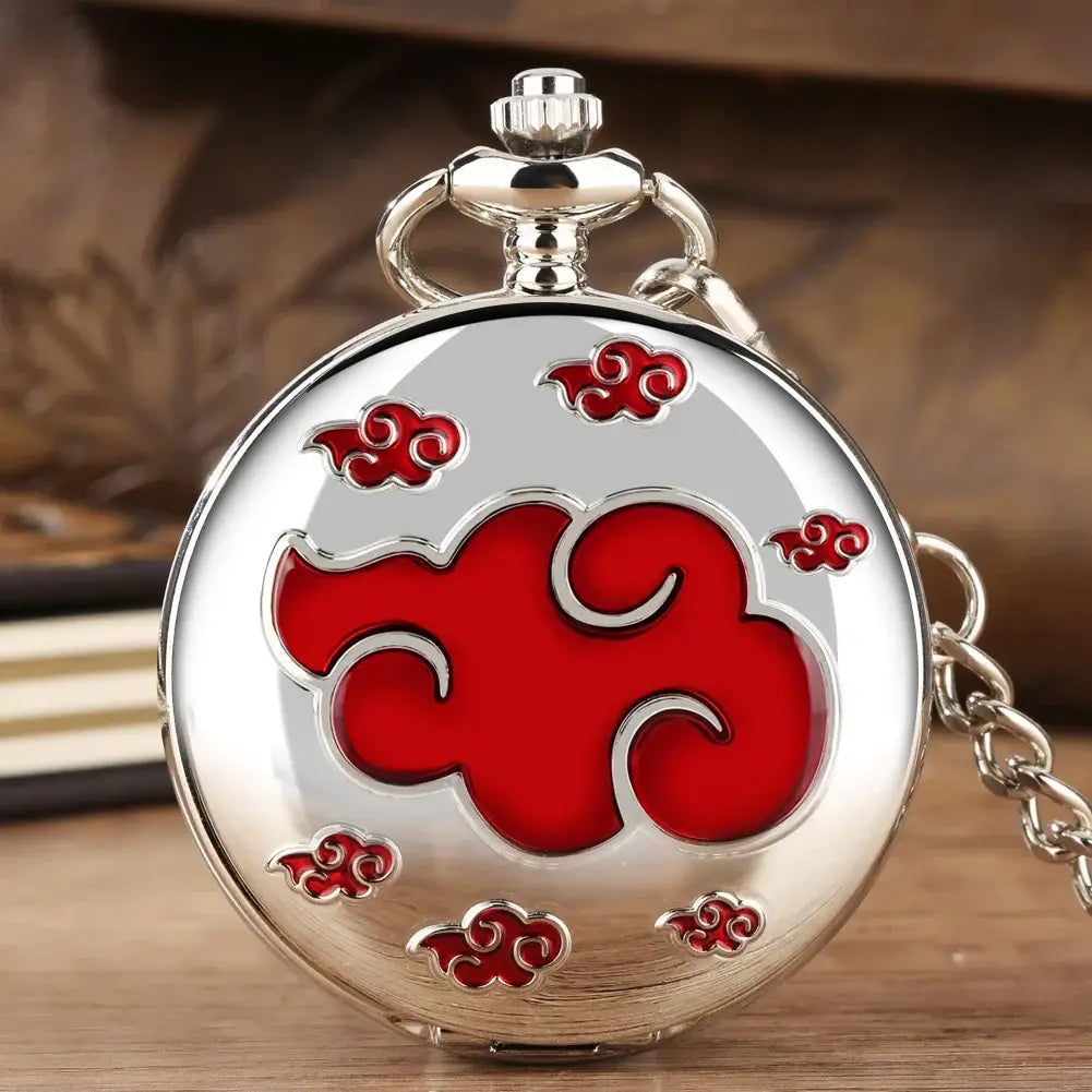 Montre de poche Anime du clan Akatsuki