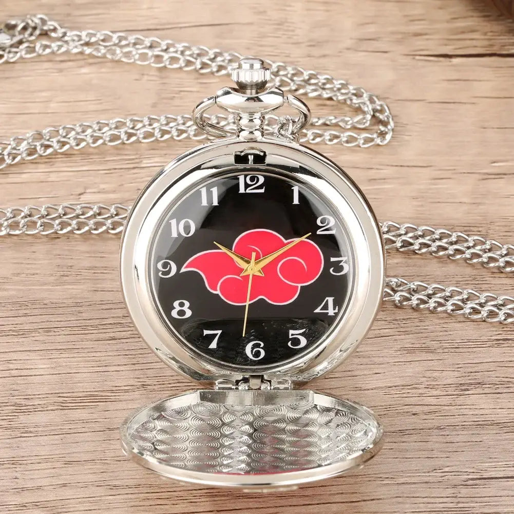 Reloj de bolsillo del anime del clan Akatsuki