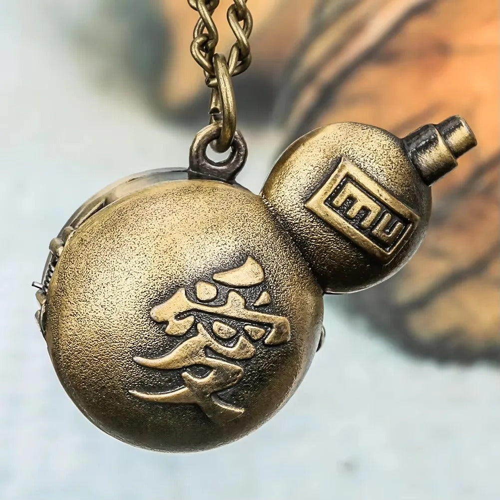 Gaara's Gourd Anime Pocket Watch