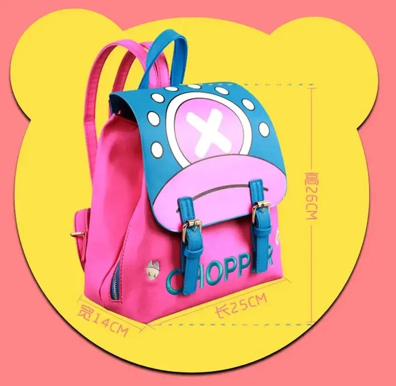 Chopper Cute School Bag