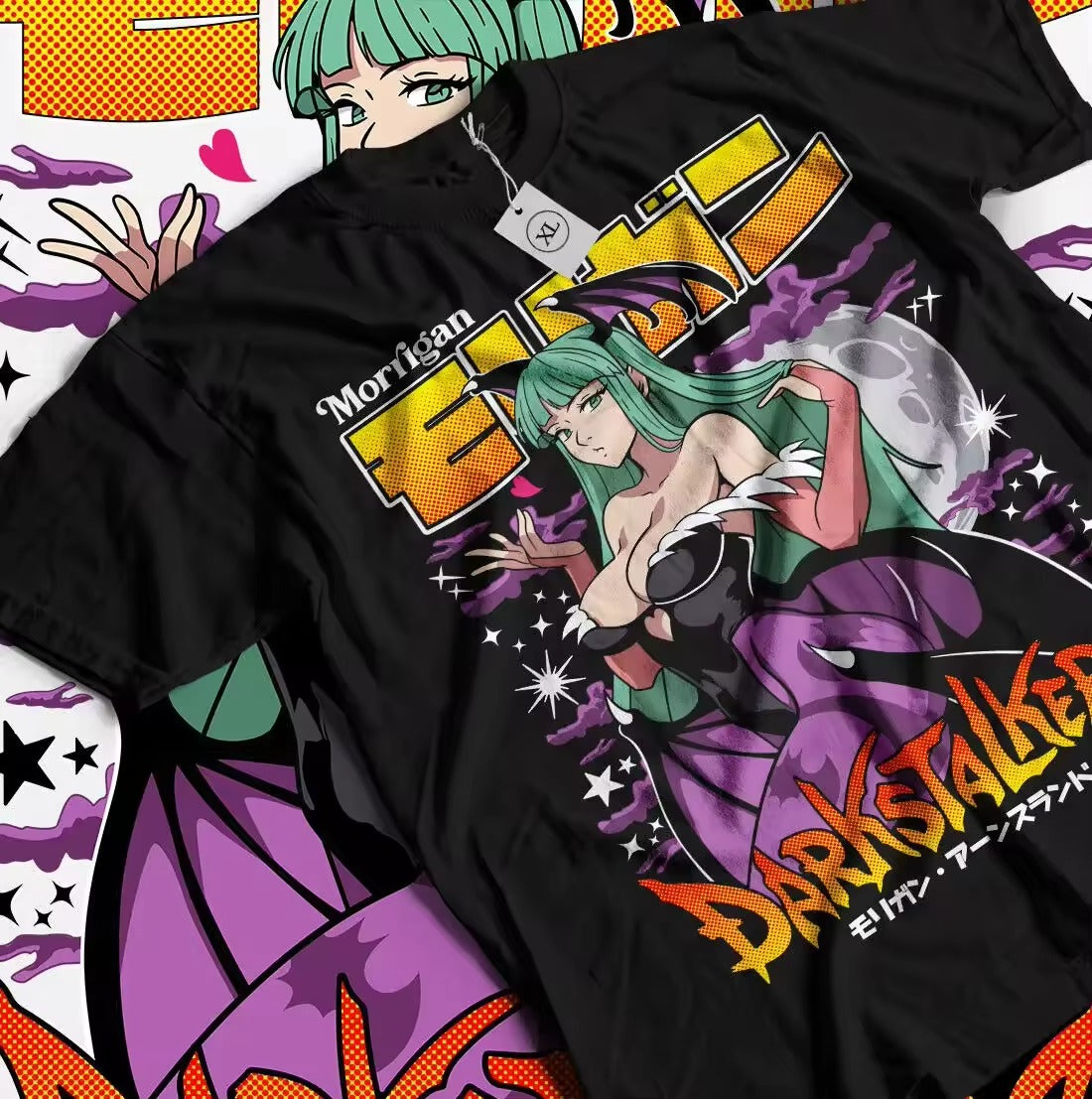 Morrigan Aensland Retro Anime Shirt