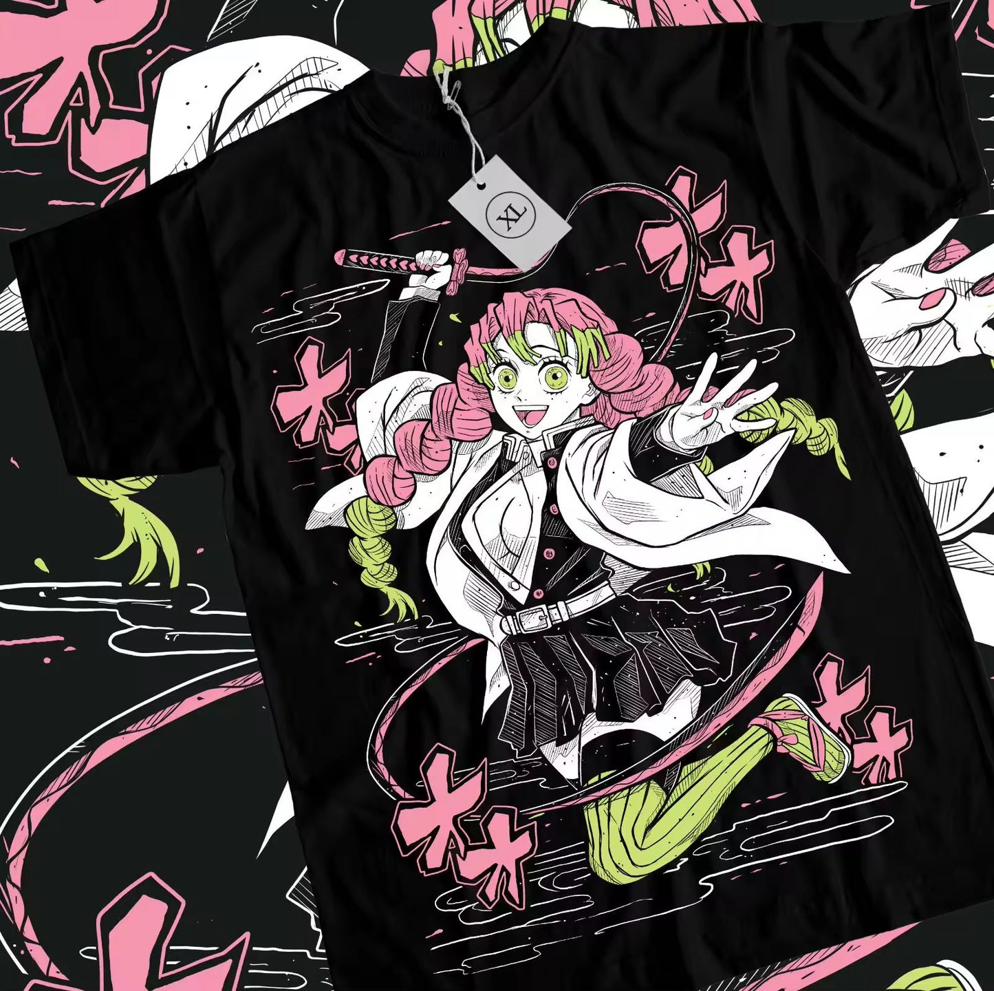 Kanroji Mitsuri Retro Anime Shirt