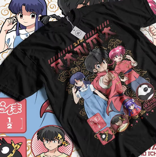 Ranma Retro Anime Shirt