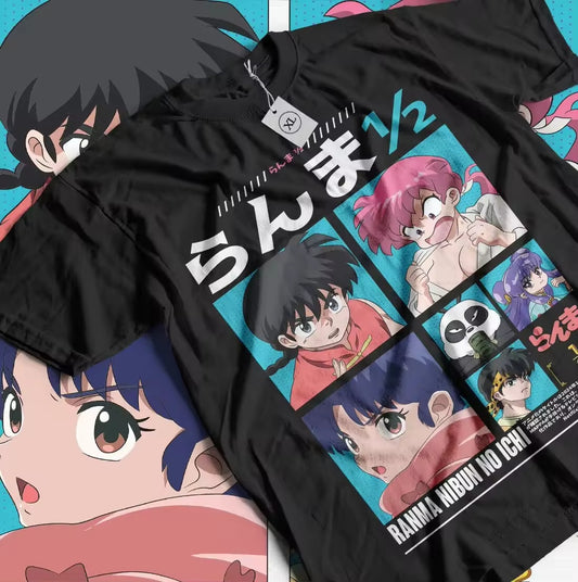 Manga Ranma Retro Anime Shirt