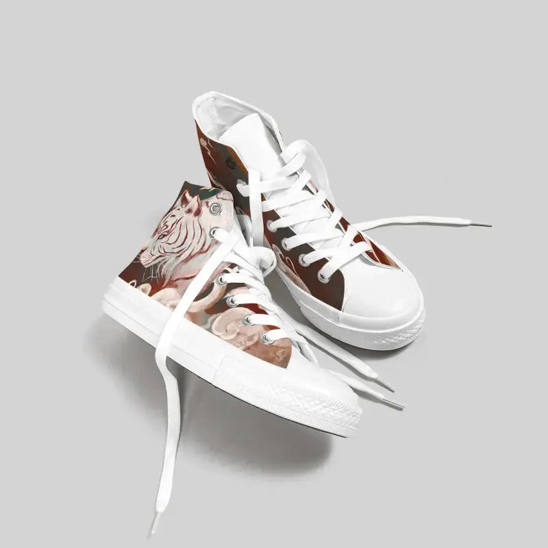 Canvas Japanese Tiger Anime Shoes