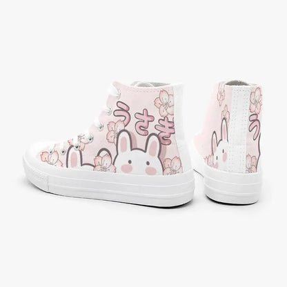 Sakura Bunny Anime Shoes