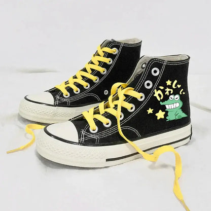 Canvas Mad Croc Anime Shoes