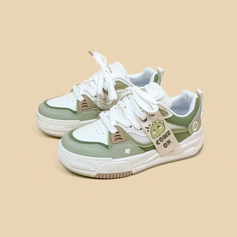 Dino Mint Anime Shoes