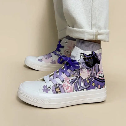 Canvas Lucky Charms Anime Shoes