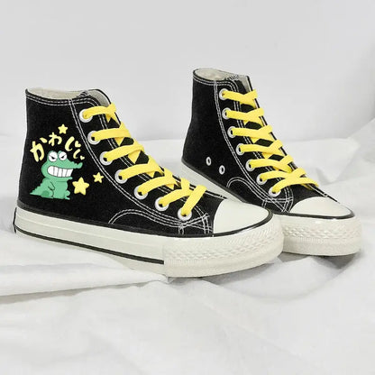 Canvas Mad Croc Anime Shoes