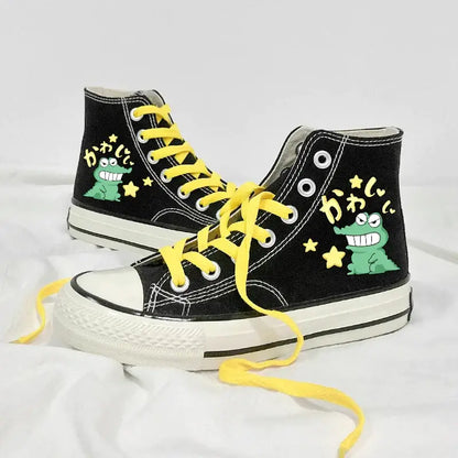 Canvas Mad Croc Anime Shoes