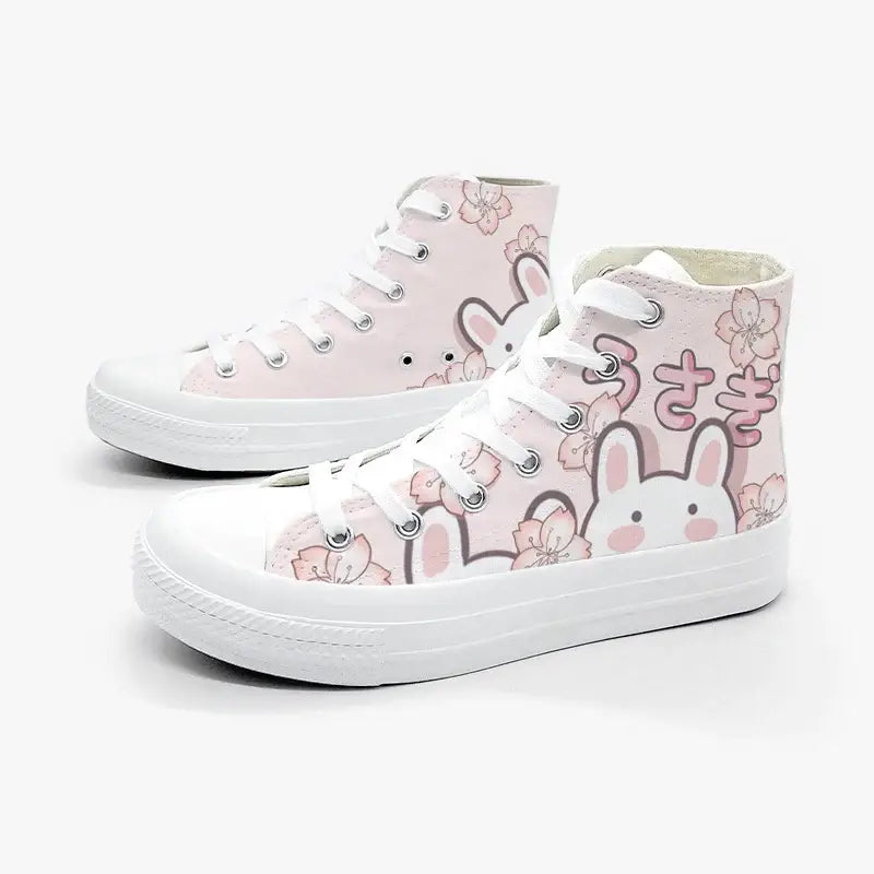 Sakura Bunny Anime Shoes