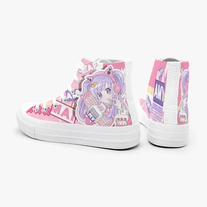 Canvas Amy Anime Shoes