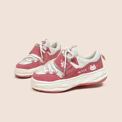 Kawaii Blossom Bunny Anime Shoes