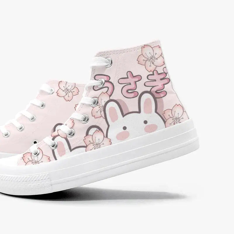 Sakura Bunny Anime Shoes