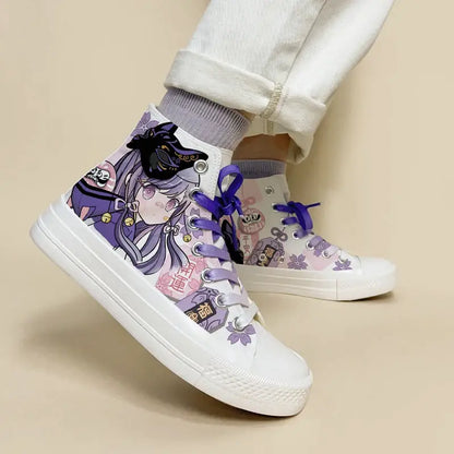 Canvas Lucky Charms Anime Shoes