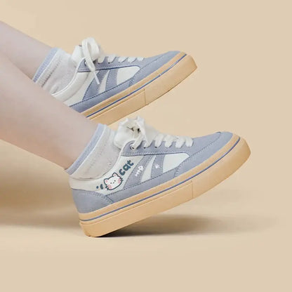 Retro Neko Anime Shoes