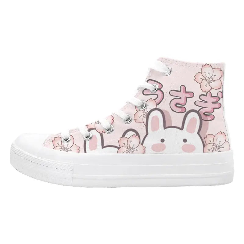 Sakura Bunny Anime Shoes