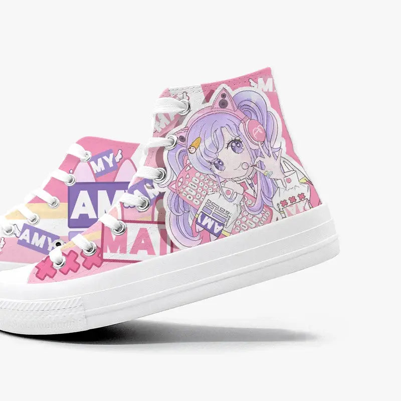 Canvas Amy Anime Shoes