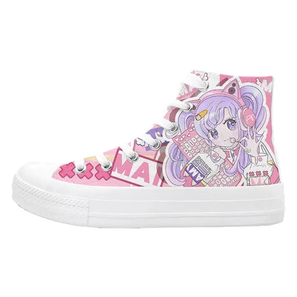 Canvas Amy Anime Shoes