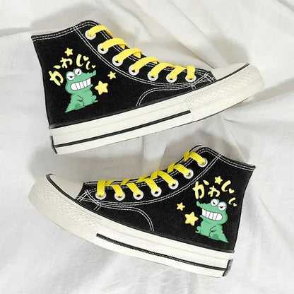 Canvas Mad Croc Anime Shoes