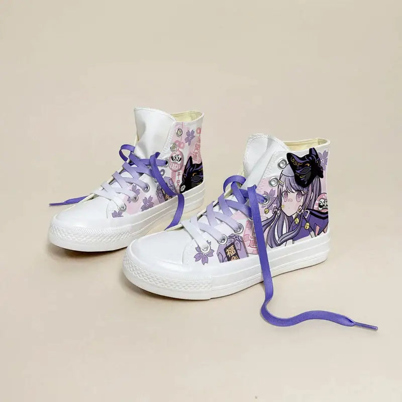 Canvas Lucky Charms Anime Shoes