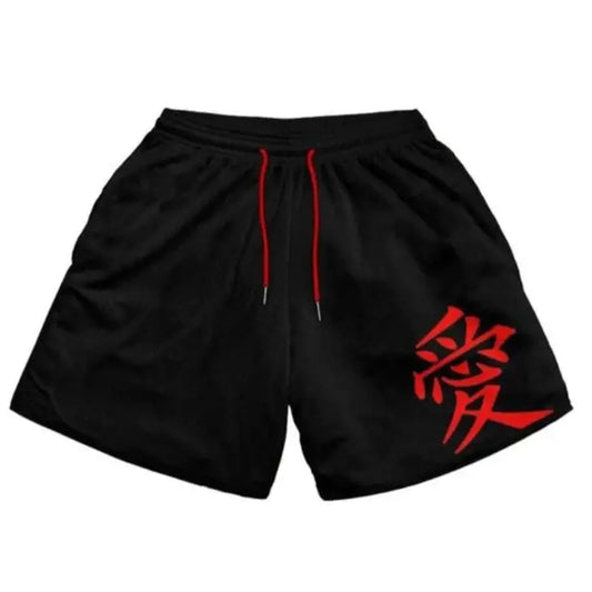 Gaara Black Athletic Shorts