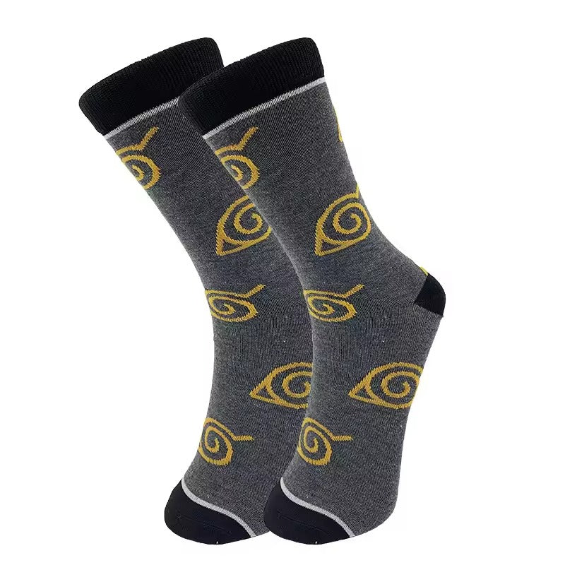 Konoha Clan Anime Socks