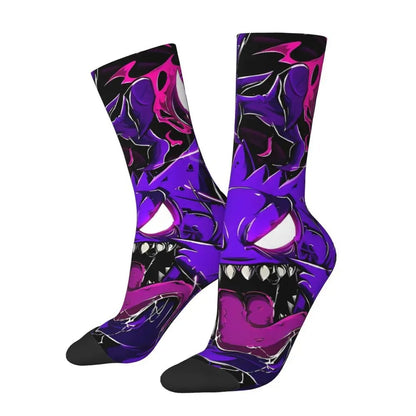 Gengar Monster Anime Socks