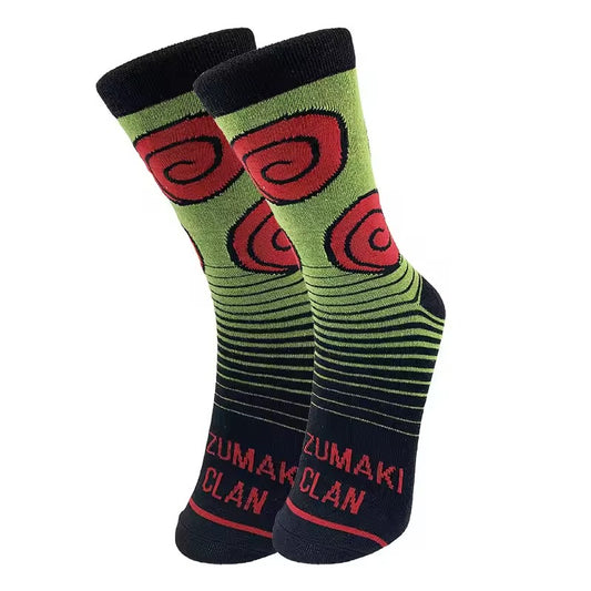 Uzumaki Clan Anime Socks