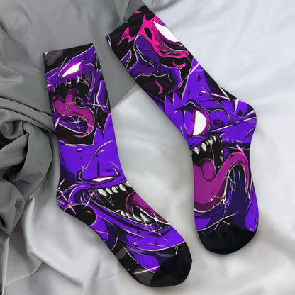 Gengar Monster Anime Socks