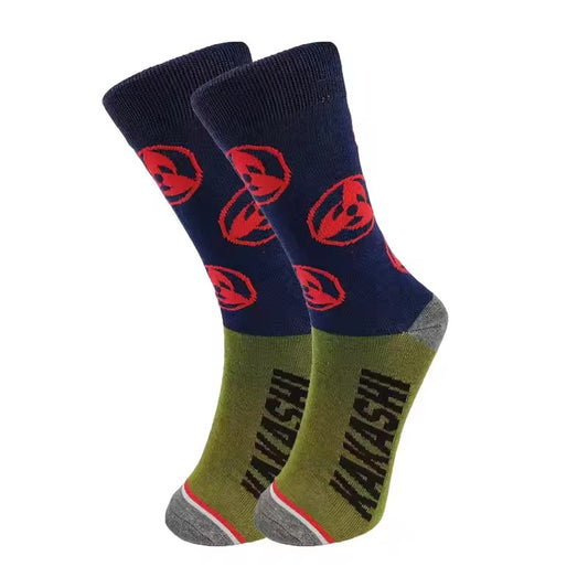 Kakashi Sharingan Anime Socks