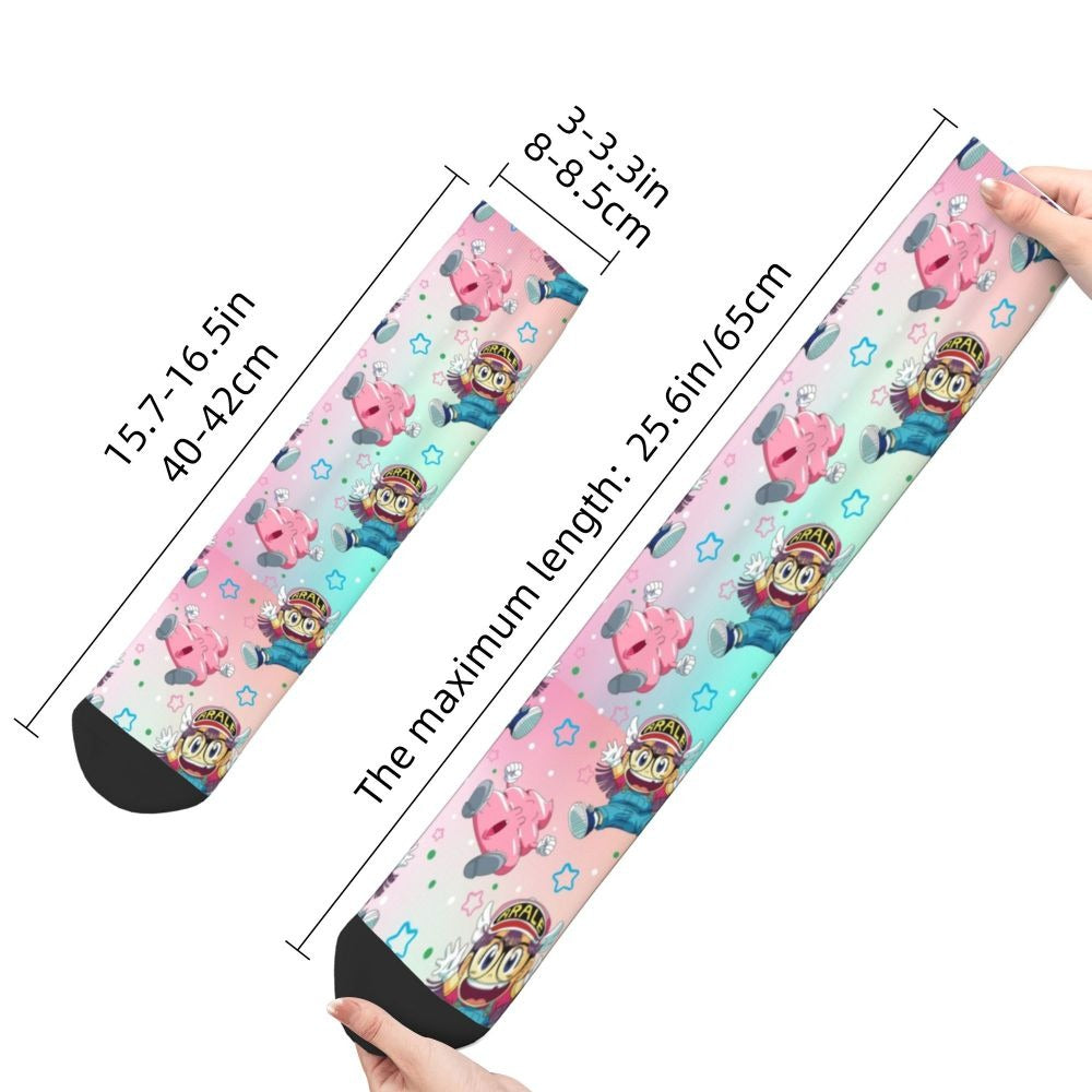 Dr Slump Poop Anime Socks