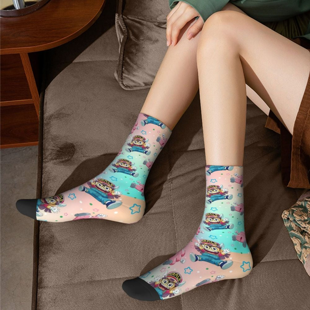 Dr Slump Poop Anime Socks