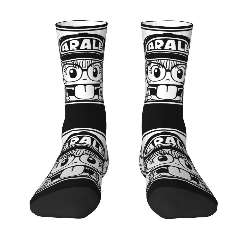 Arale Retro Anime Socks