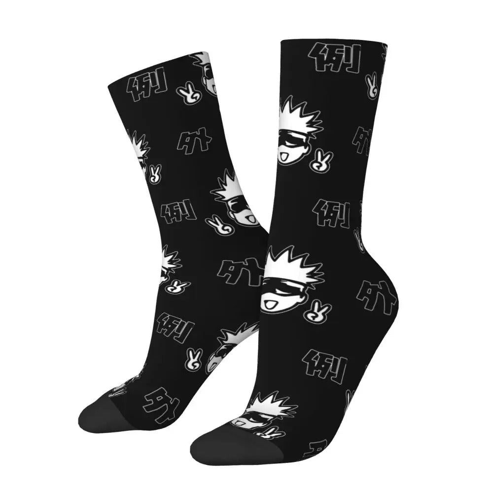 Gojo Kanji Anime Socks