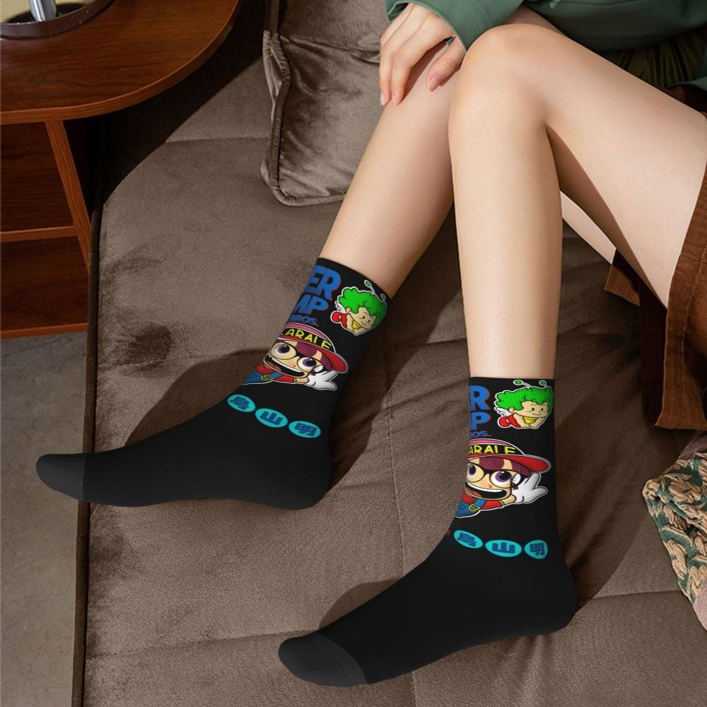 Super Slump Arale Anime Socks