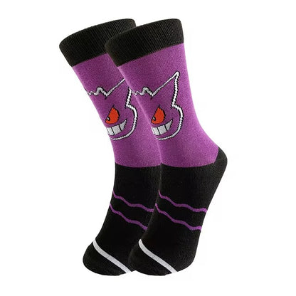 Gengar Face Anime Socks