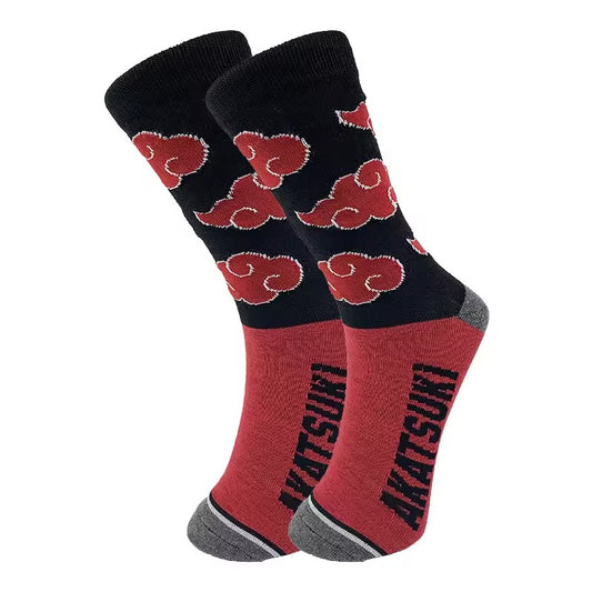 Akatsuki Clan Anime Socks